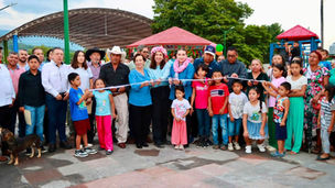 La rehabilitación integral del parque de Cristóbal Obregón busca fomentar la convivencia familiar en Villaflores