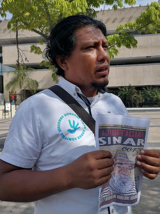 Exigen agilizar investigaciones en caso de Sínar Corzo