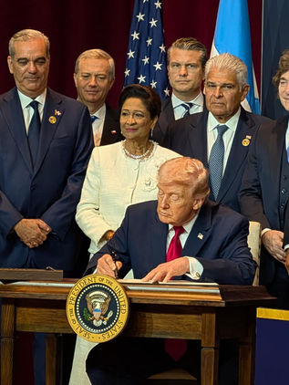 Trump excluye a México de coalición militar y lo tilda de "epicentro" del crimen organizado