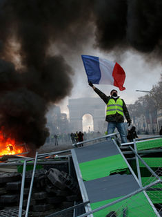 “Gasolinazo" desata el caos en calles de París