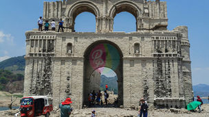 Alerta en Quechula: El templo hundido enfrenta un riesgo de colapso inminente