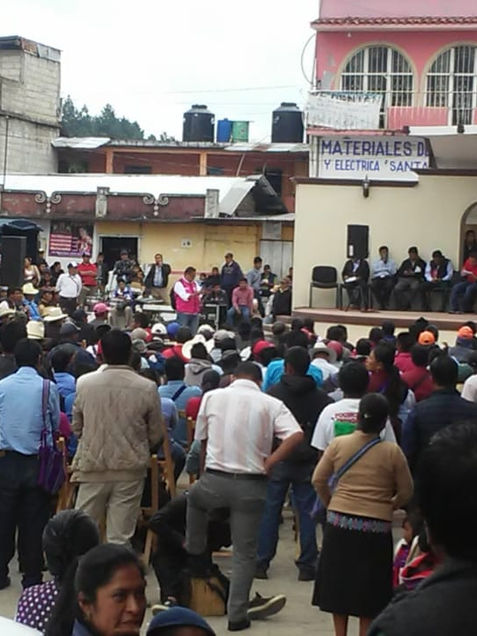 Piden que elecciones en Oxchuc sea por partido político