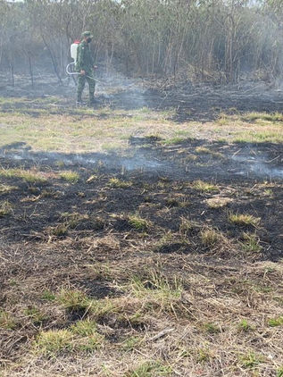 Navidad ardiente en Tuxtla, incendio moviliza  a los cuerpos de emergencias 