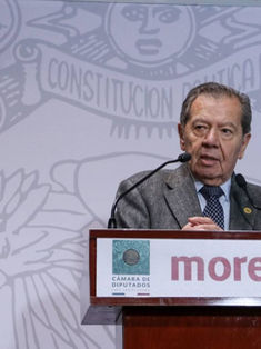 Muñoz Ledo reitera oposición a reducir salarios