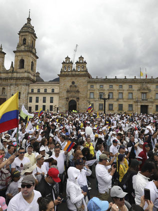 Colombia marcha contra el terrorismo