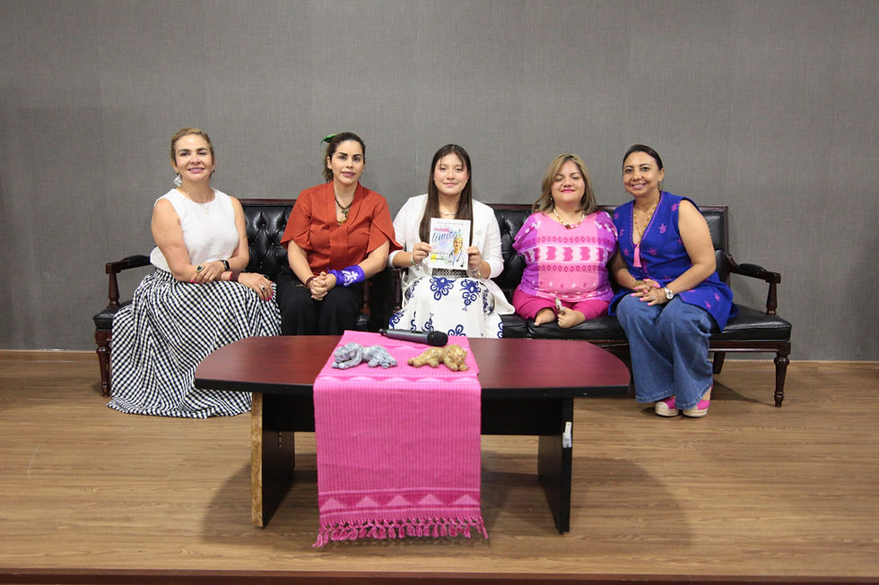 Michelle Arellano comparte su historia de éxito en el Congreso de Chiapas