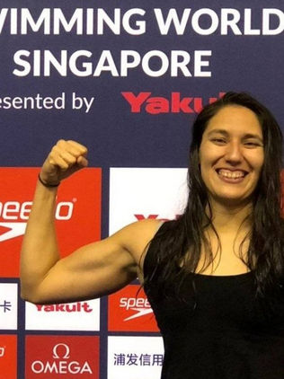 Nadadora Liliana Ibáñez asegura que tiene todo para volar