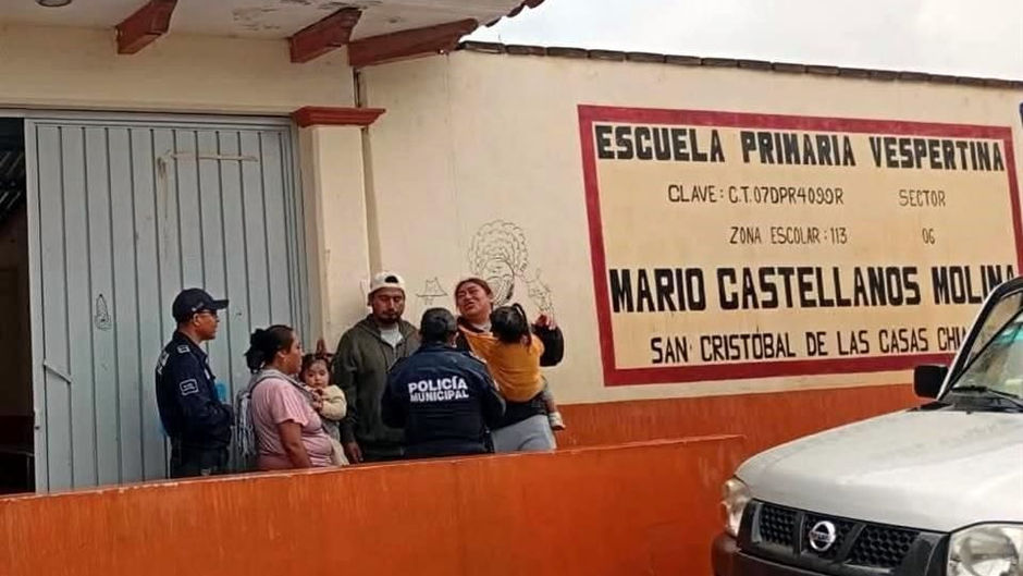 Alumno de sexto grado ataca con navaja a estudiante de primaria en San Cristóbal de Las Casas