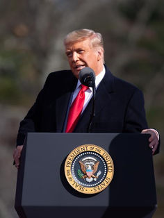 Trump niega que vaya a cantar victoria antes de tiempo