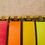 Thumbnail: Leather Cuff - Tangerine
