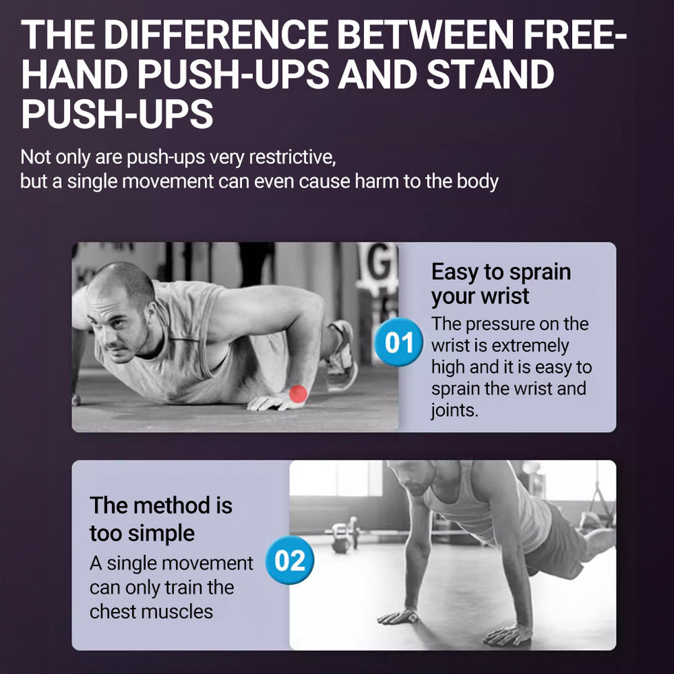 Visão aproximada dos encaixes de precisão das pegas na prancha de flexao multifuncional.