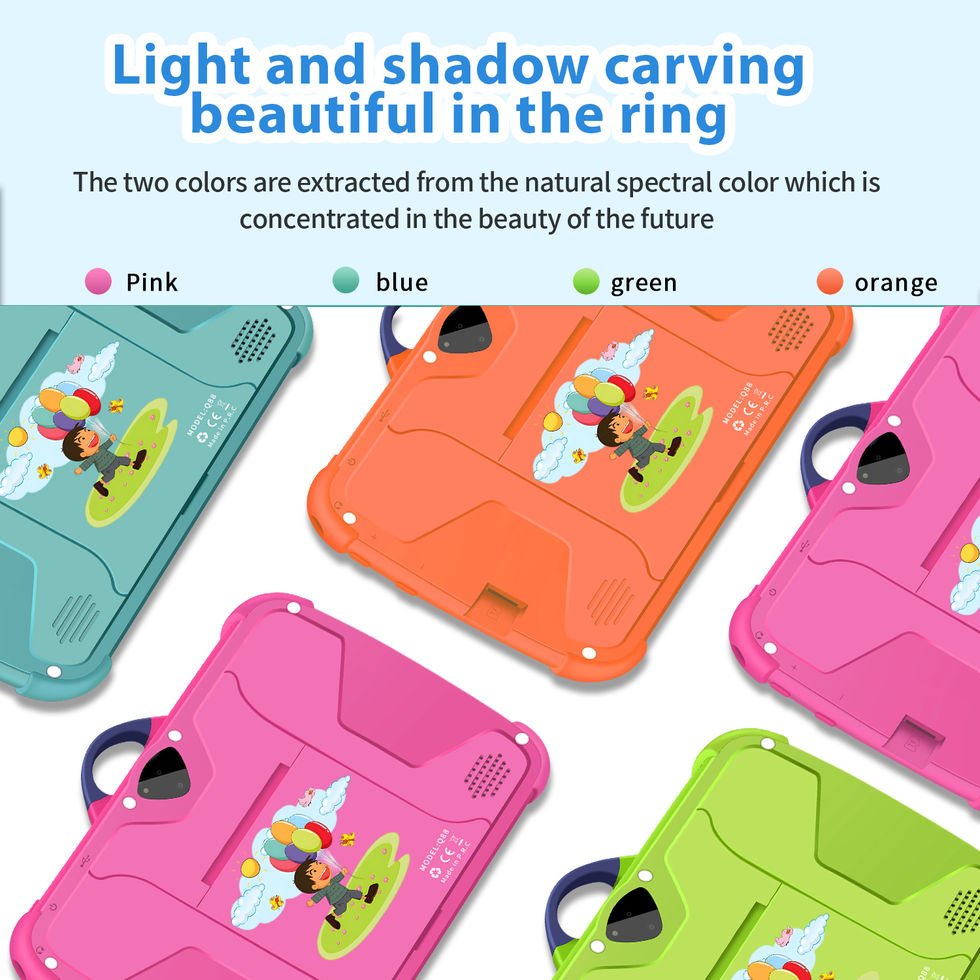 tablet infantil 7 polegadas - câmara frontal para videochamadas (banner)