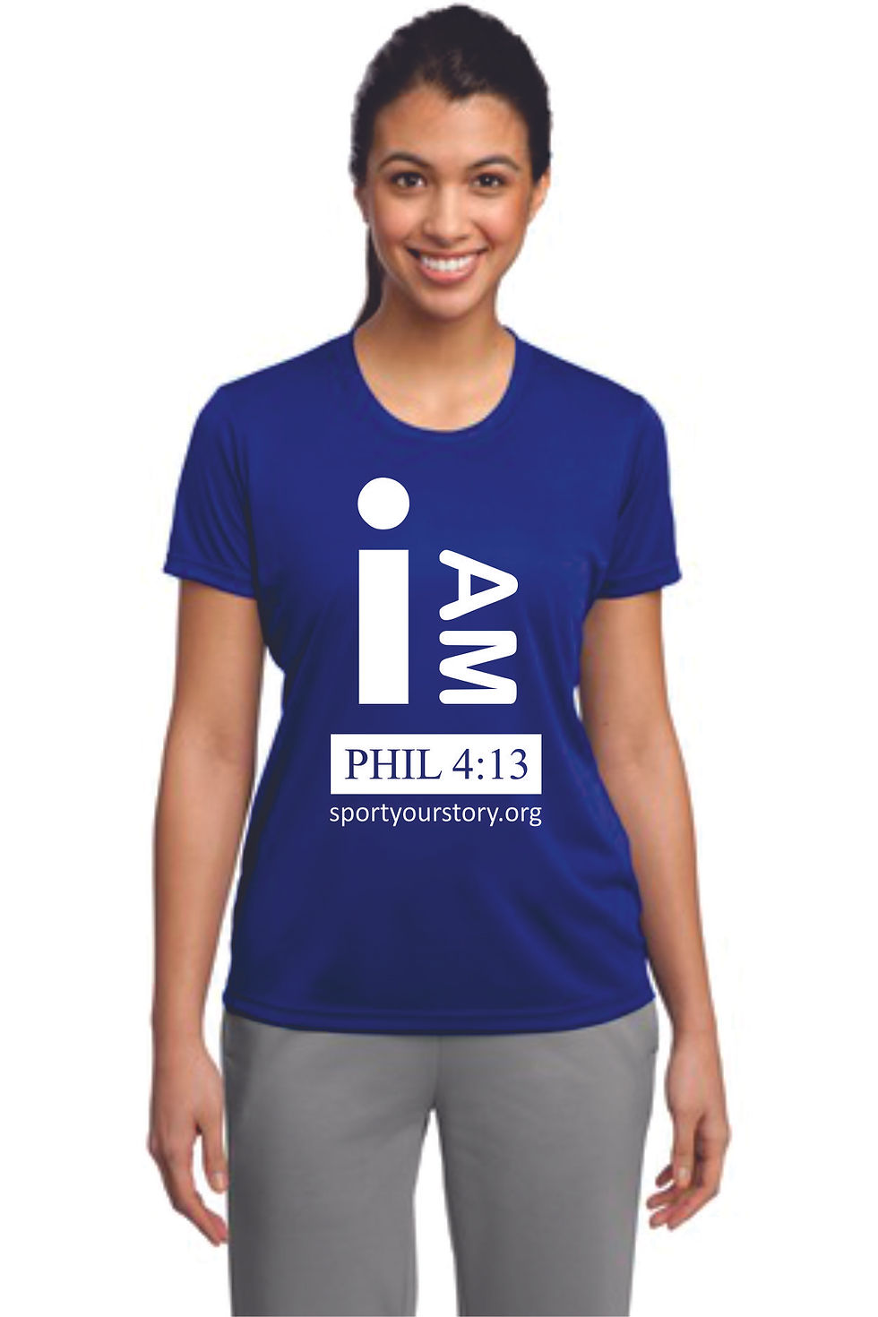 Thumbnail: Ladies Active Wear Short Sleeve