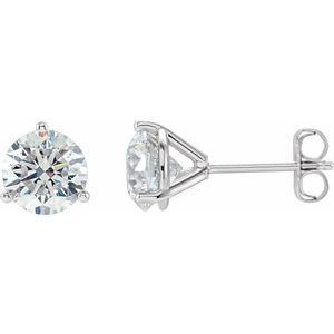 14K White Gold 1/5 CTW Natural Diamond Stud Earrings