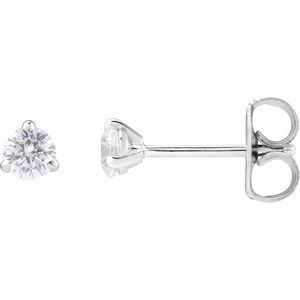 14K Rose Gold 3/4 CTW Lab-Grown Diamond Cocktail-Style Stud Earrings