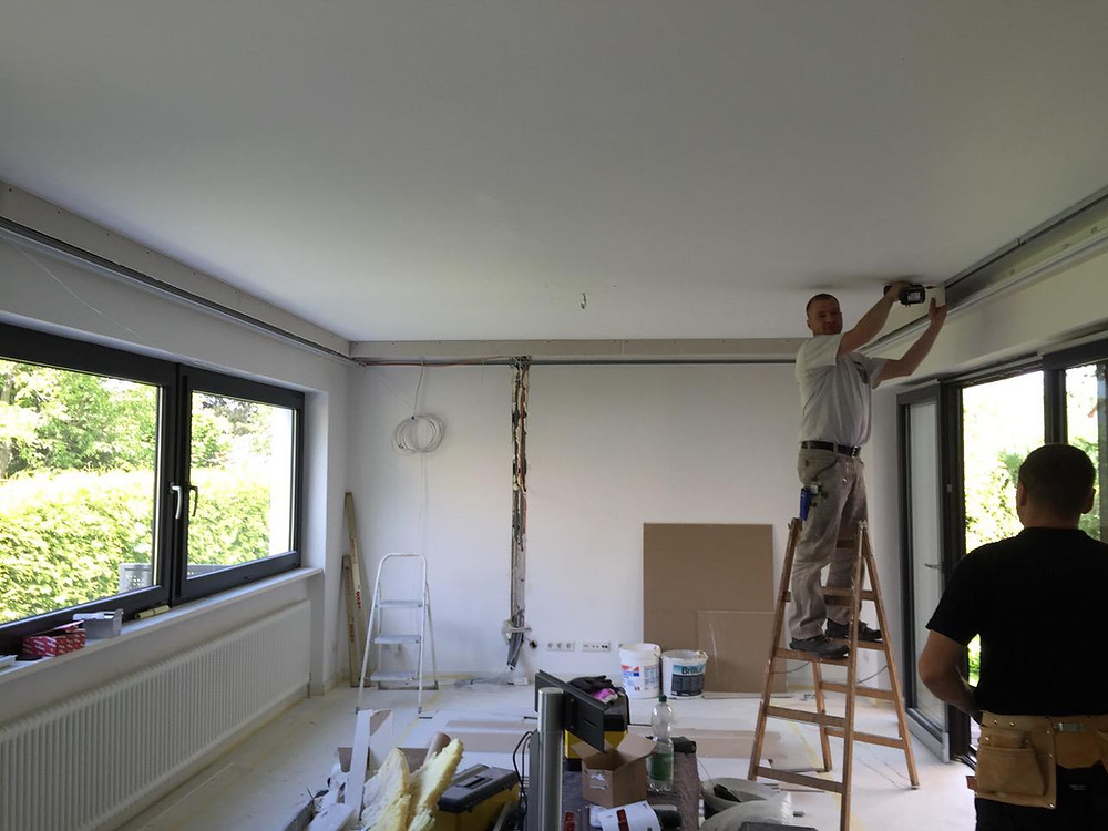 Baufoto Decke abhängen