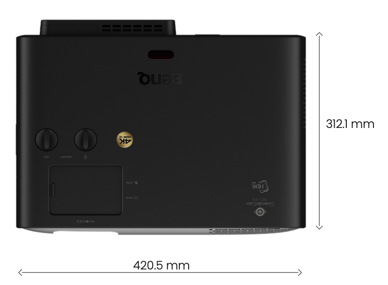 Miniaturbild: BenQ W4100i 4K HDR Smart Beamer