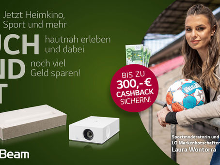 LG Projektor kaufen & Cashback sichern!