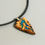 Thumbnail: Oak Burr Wood and Ethiopian Opal Arrowhead Necklace
