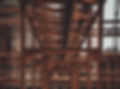 Bâtiment, acier rouillé, usine acier, charpente usine, structure acier, structure en metal