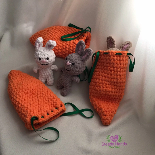 Thumbnail: Mini Bunny Surprise - crochet pattern