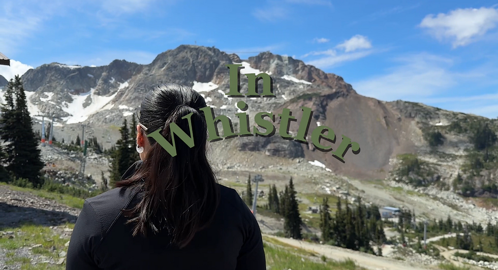 Un verano en Whistler, Canadá