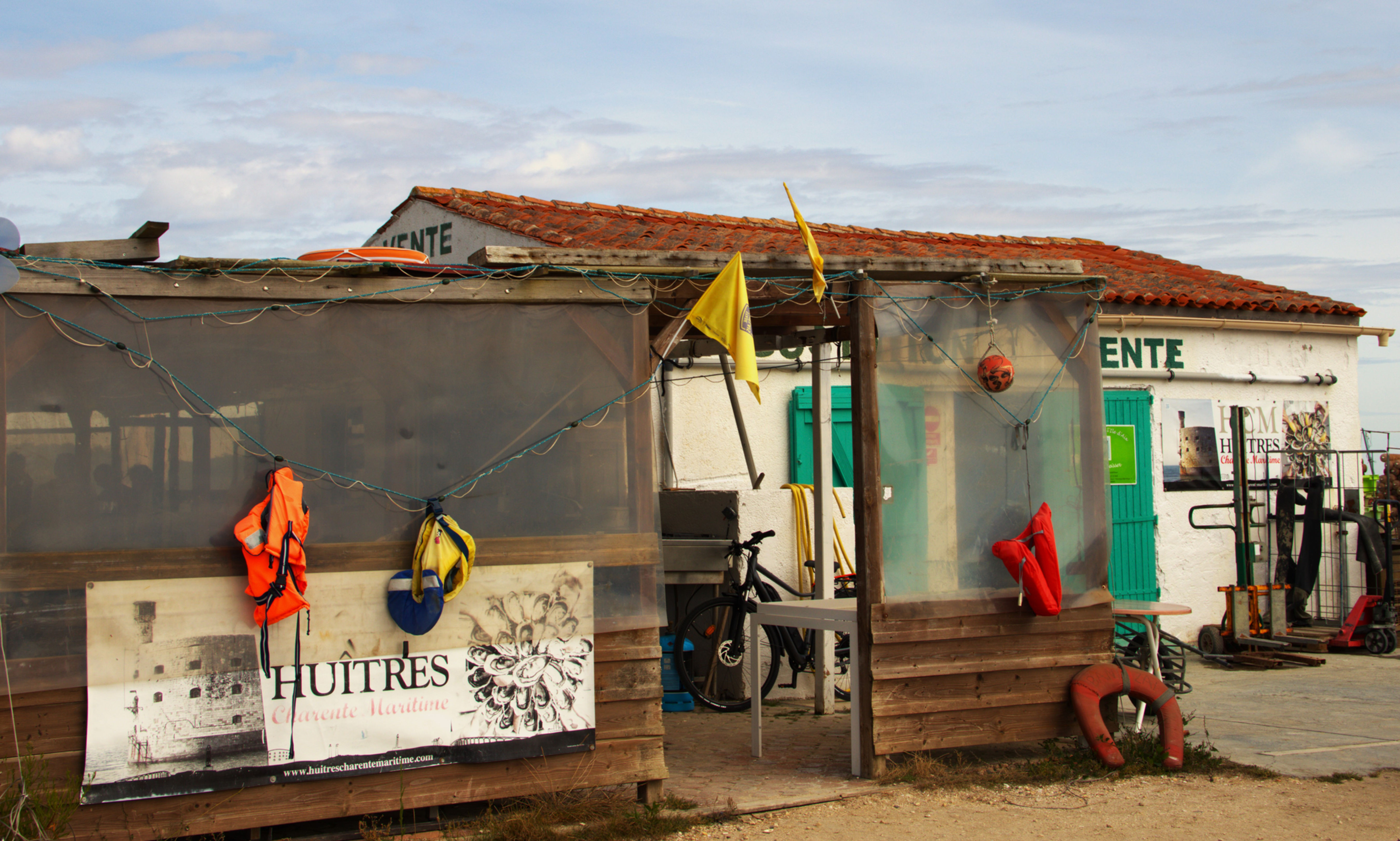 Mounted Print - Oyster Shack