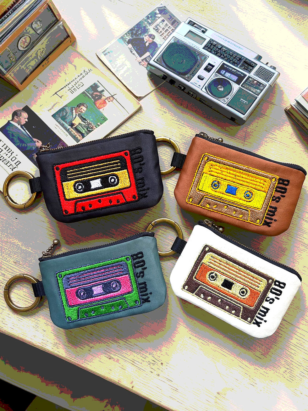 80's-mini-カセットポーチ