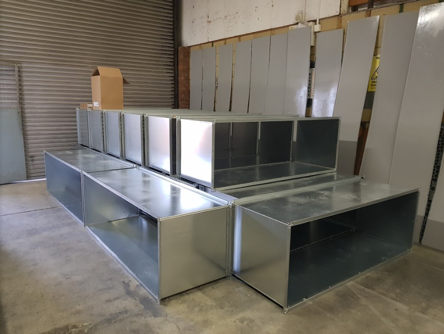 Large rectangular ductwork