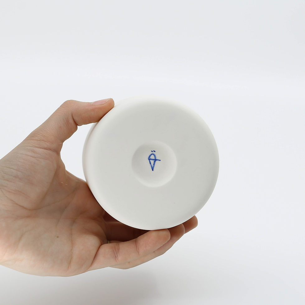 Küçük resim: Modern Basic White Porcelain Cup