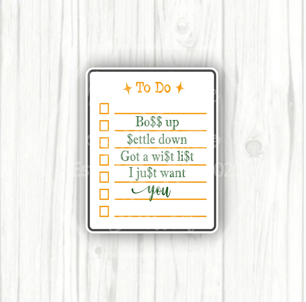 Thumbnail: Life of a Showgirl Inspired Stickers