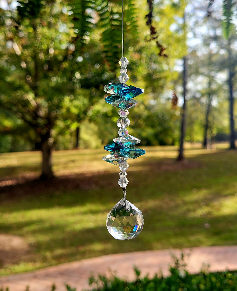 Thumbnail: Crystal Suncatcher Turquoise 
