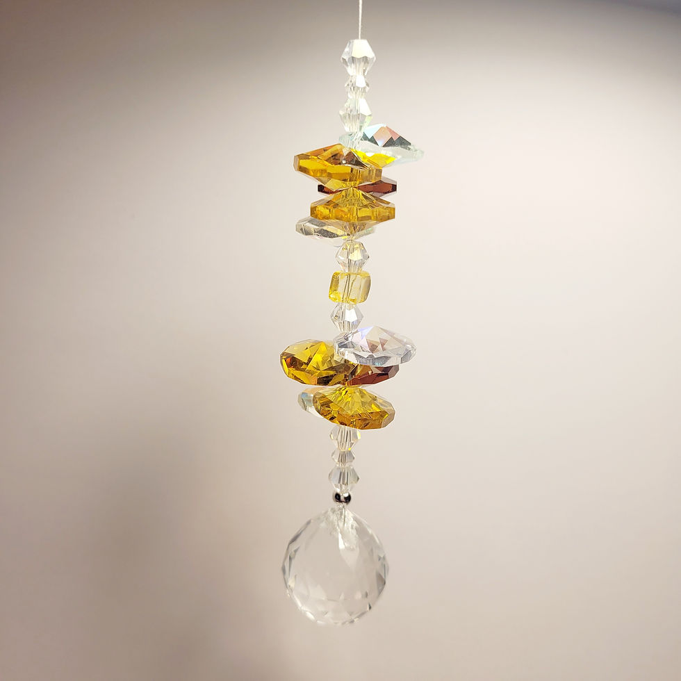 Thumbnail: Fearless Suncatcher,  Yellow and Gold