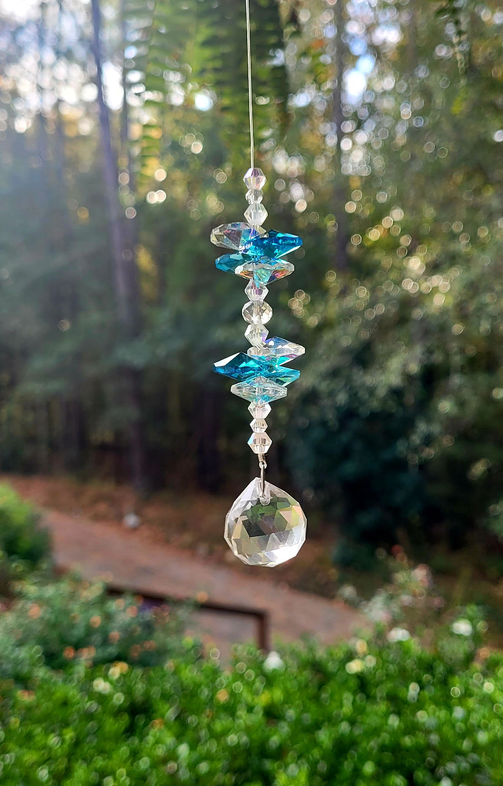 Thumbnail: Crystal Suncatcher Turquoise 