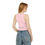 Thumbnail: Women's Micro Rib Racer Tank Top with Emerge Tropical Design 