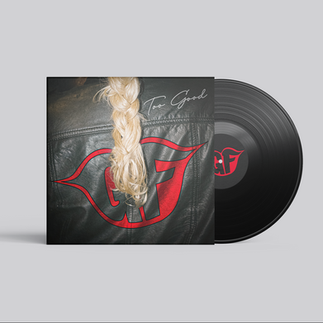 girlfriend - too good cover mockup