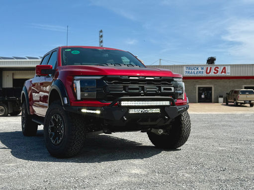 2025 Raptor R with ADD bumpers and Rigid off road lights