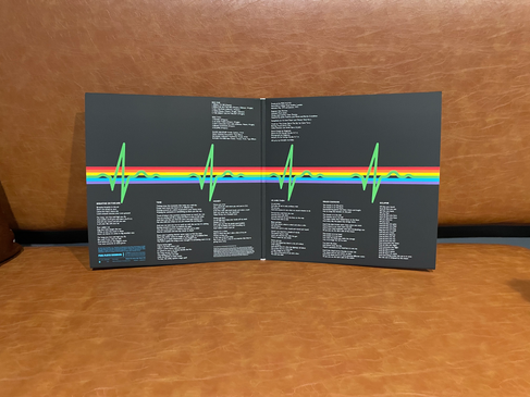 Inside covers of Dark Side of the Moon - Pink Floyd
