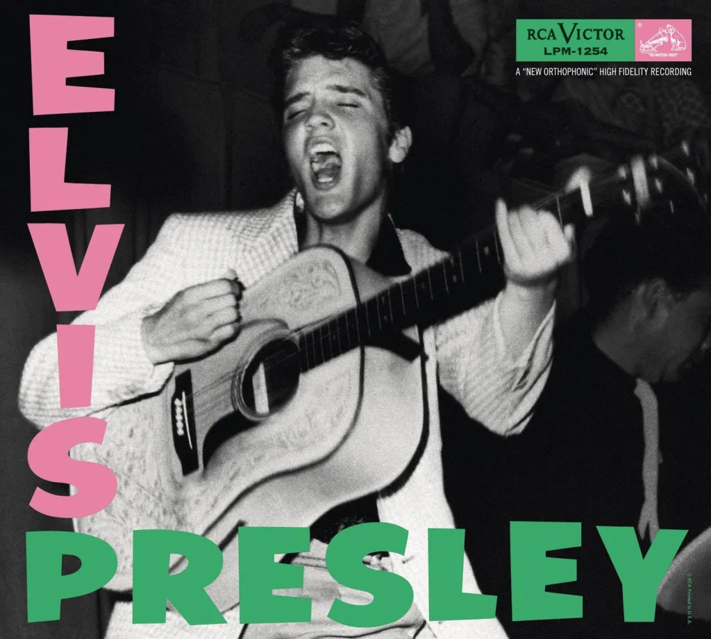 Cover art for Elvis Presley self titled album