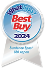 WhatSpa Best Buy Award 2024 Sundance Spas 880 Series Aspen