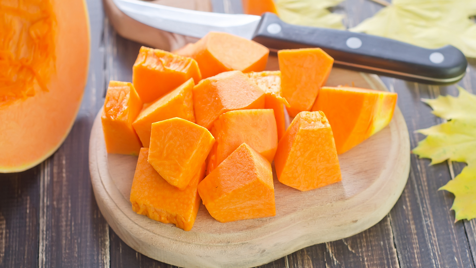 Receita da nutri: abóbora ao forno