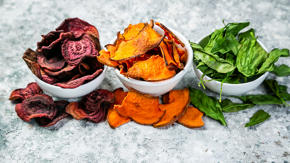 Chips de vegetais: aprenda como preparar vegetais de maneira saudável