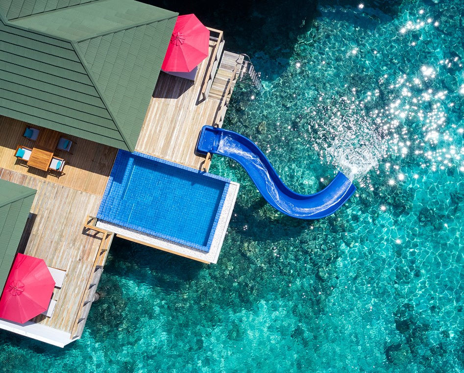 Two Bedroom Lagoon Villa with Pool + Slide