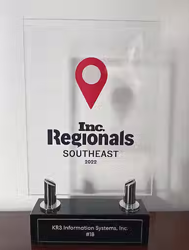 Inc. Regionals Southeast – #18 Fastest-Growing Private Company (2022)
