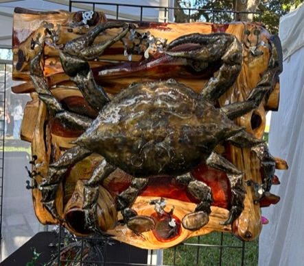 Cedar Mounted Crab
