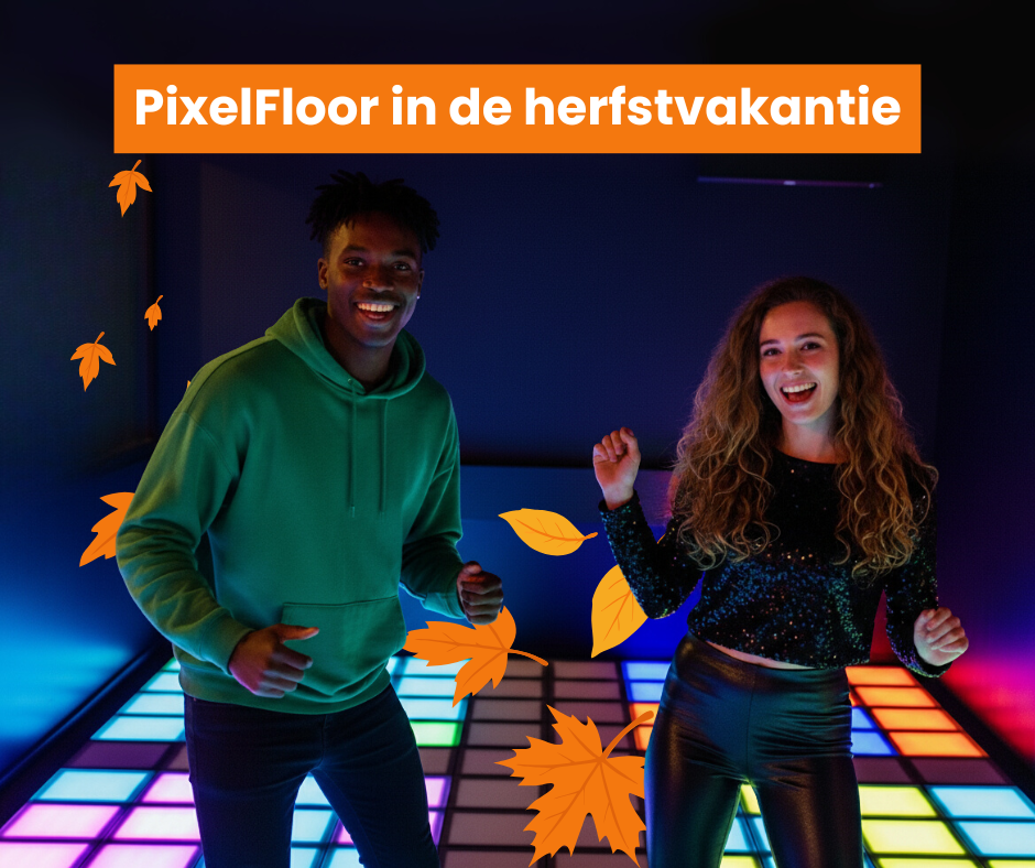 PixelFloor in de herfstvakantie bij Vier Hoog Breda