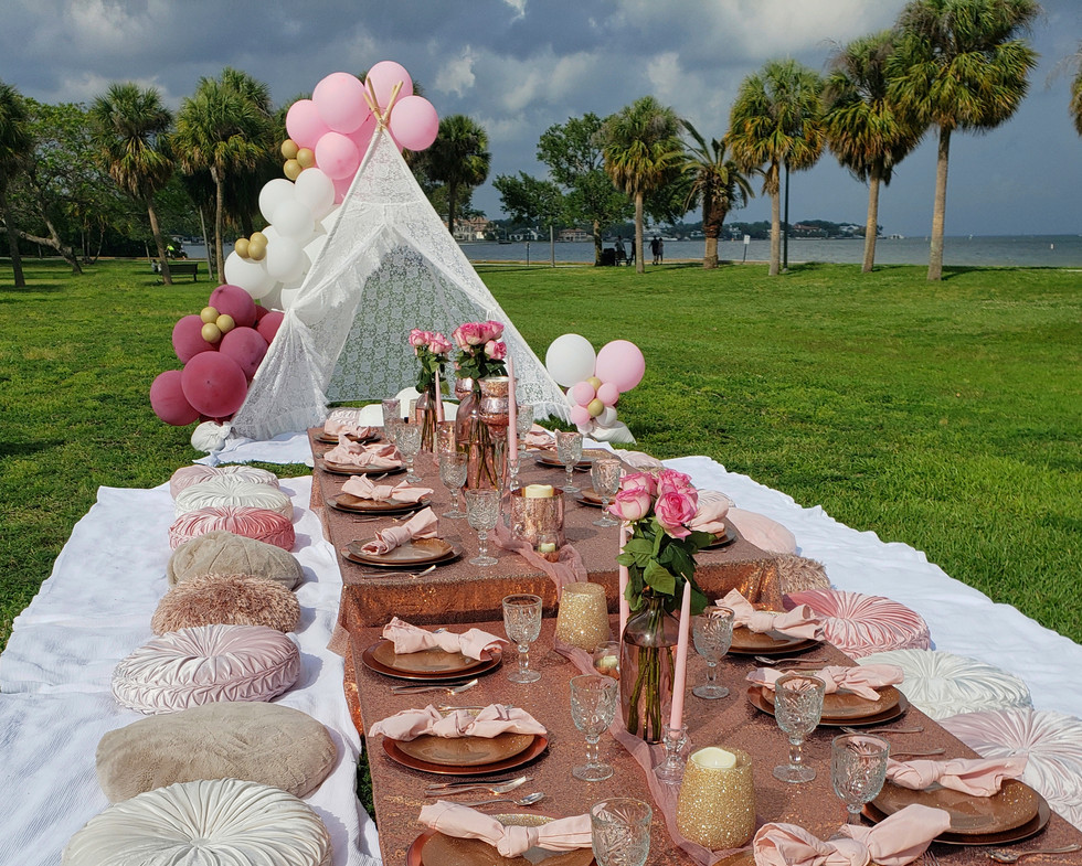 Picnic in the Park event rentals.