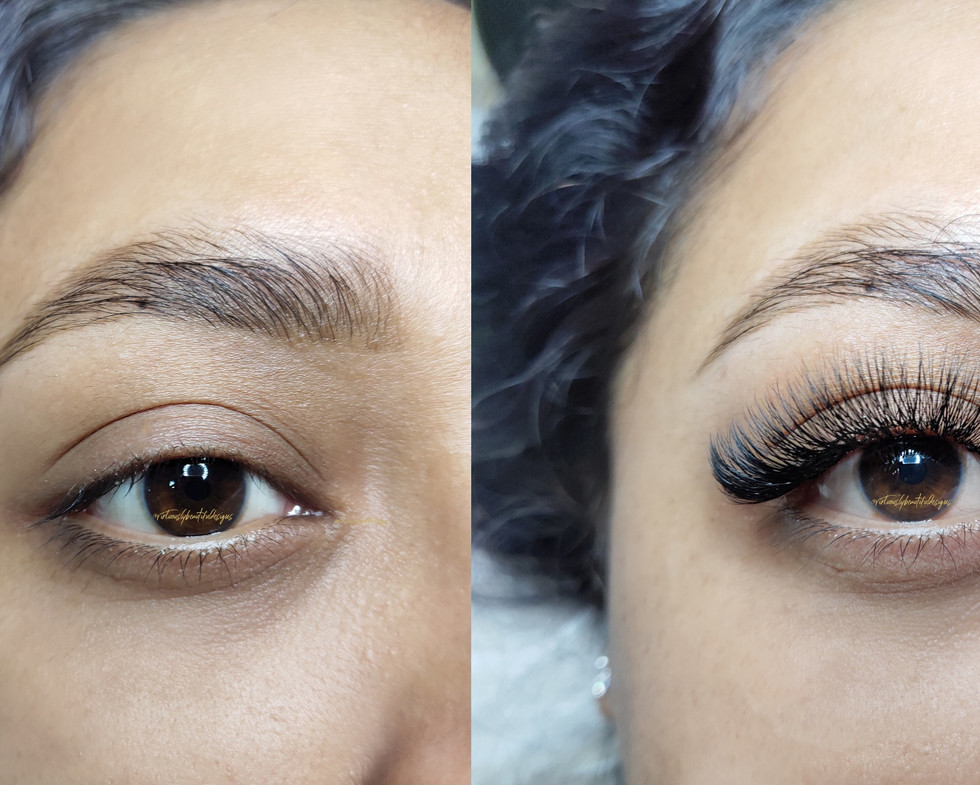 Hybrid Lashes. NJ lash artist