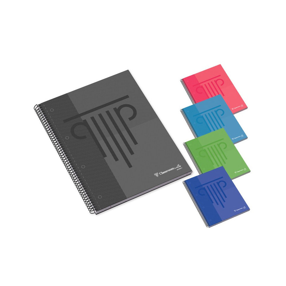 Caderno Espiral A4 Pautado Ambar WB Sortido 100Fls 1un (Pack 5un)
