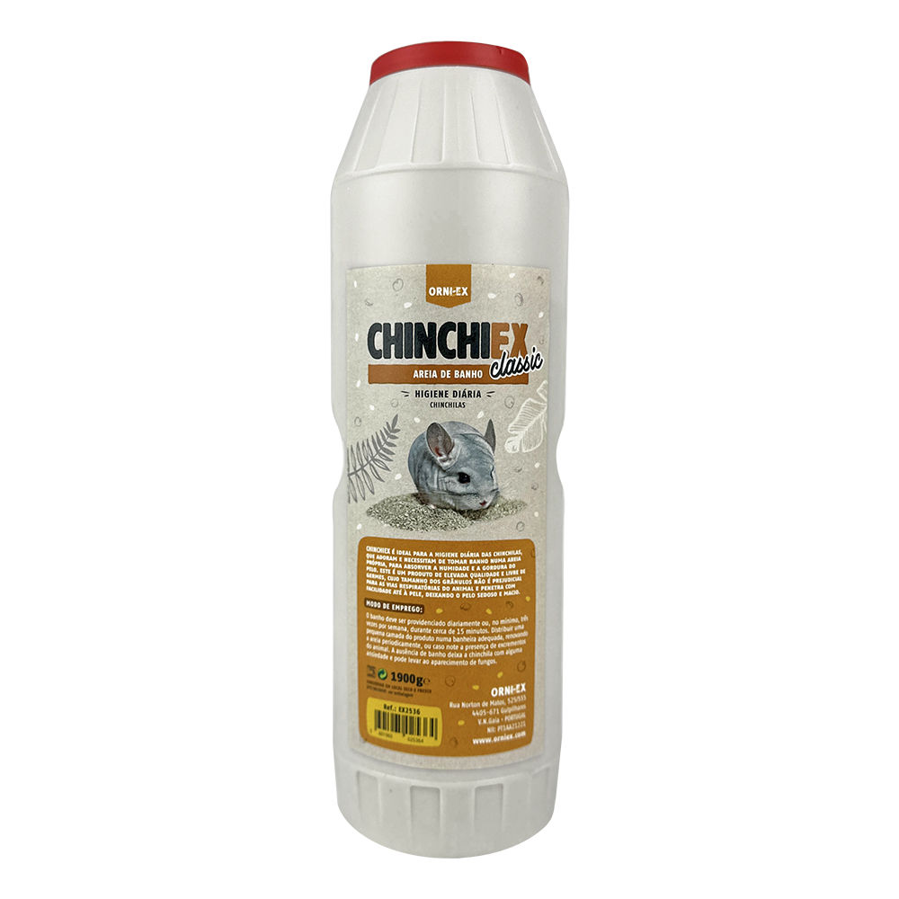 Chinchiex Banho Classic (Areia P/ Chinchillas) 1,9 Kg